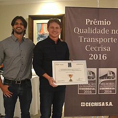 Grupo Dago vence Prêmio Melhores no Transporte Cecrisa 2016